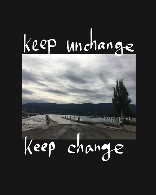 ここではない場所の写真、keep unchange,keep change