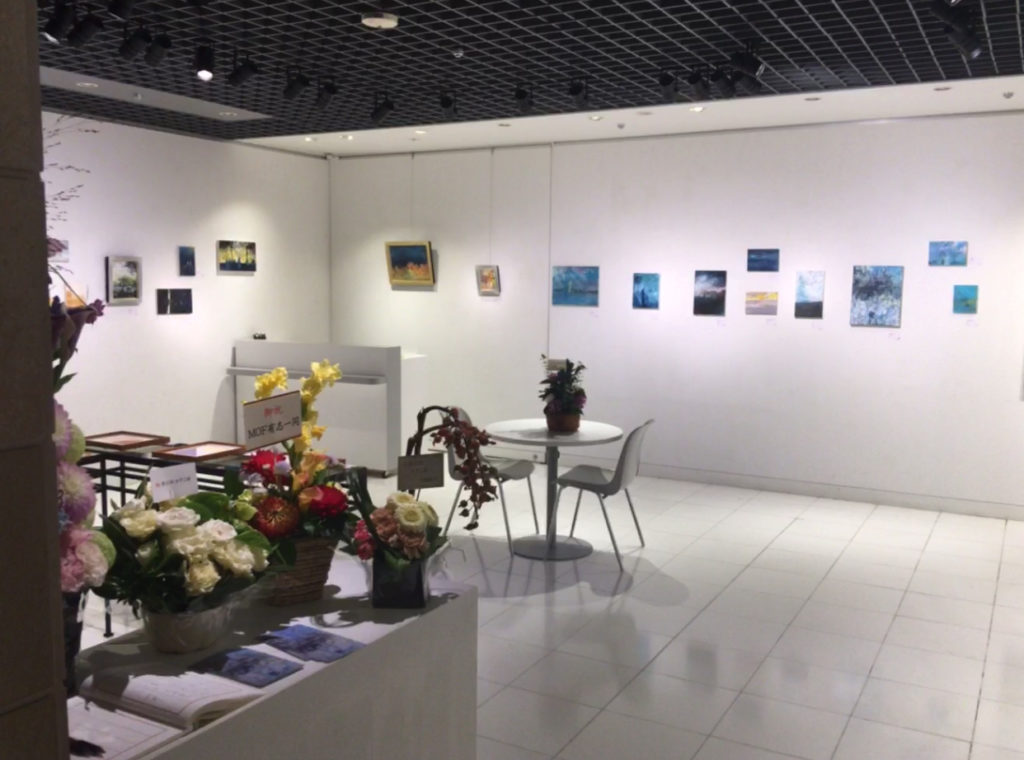 The 22nd Kazuko solo exhibition（第22回かずこ展）、展示室風景